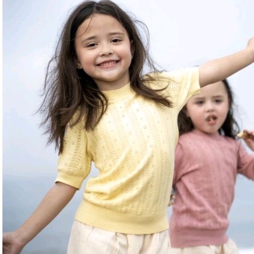 ANAYA KNIT | Baju atasan rajut | Baju knit anak perempuan | Baju rajut anak.perempuan