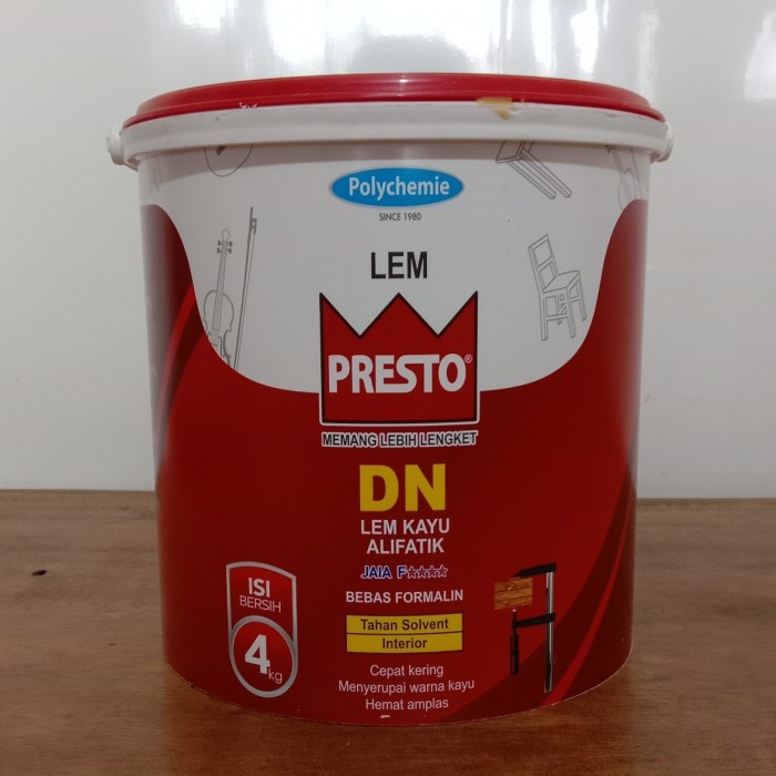 Ready lem presto/lem kayu presto DN 4kg