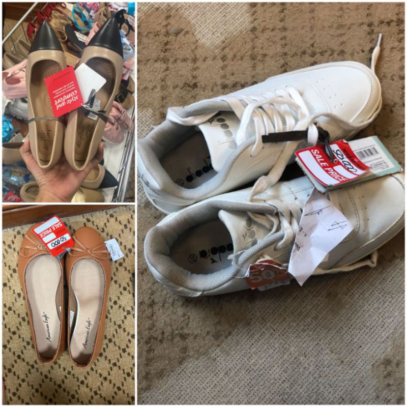 SEPATU WANITA / SNEACKER WANITA / FLAT SHOES / WEDGES / DEFECTS SHOES / PAYLESS