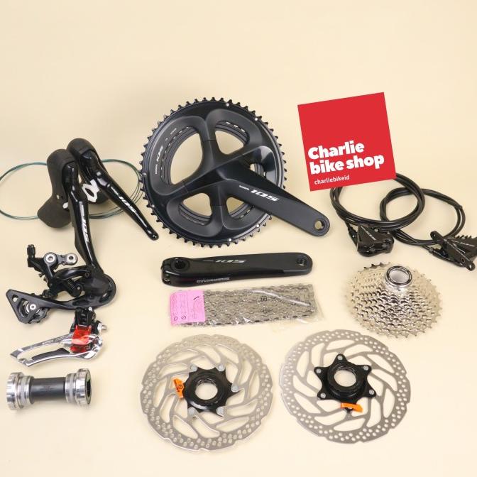 Groupset Shimano 105 R7020 Hydraulic Disc Brake