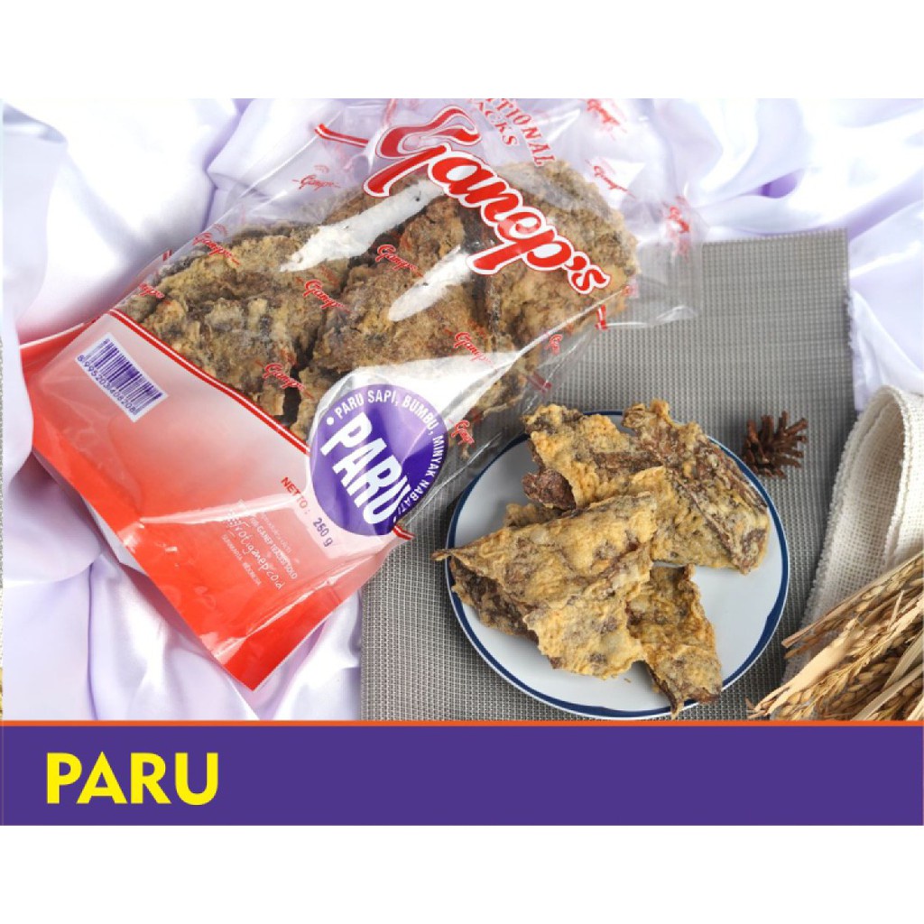 

Keripik Paru Sapi Gurih dan Renyah Camilan Oleh Oleh khas Solo Non COD