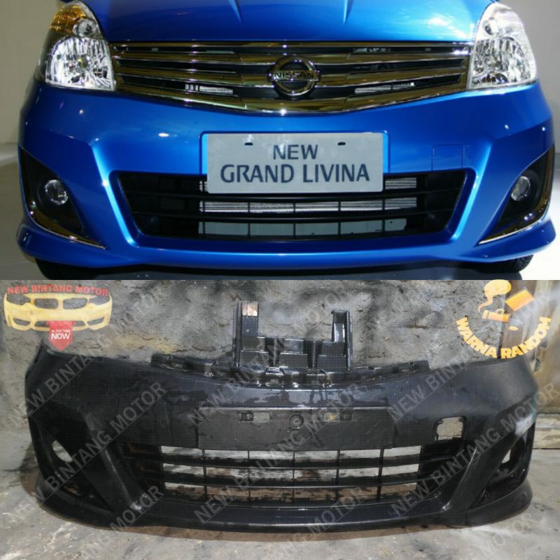 Bumper depan nissan grand livina hws autech 2008 2013 original
