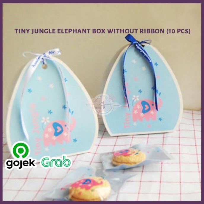 

HAPPYSTORE Kemasan Manye Goodie Bag Snack Ulang Tahun Binatang Box 10 Pcs