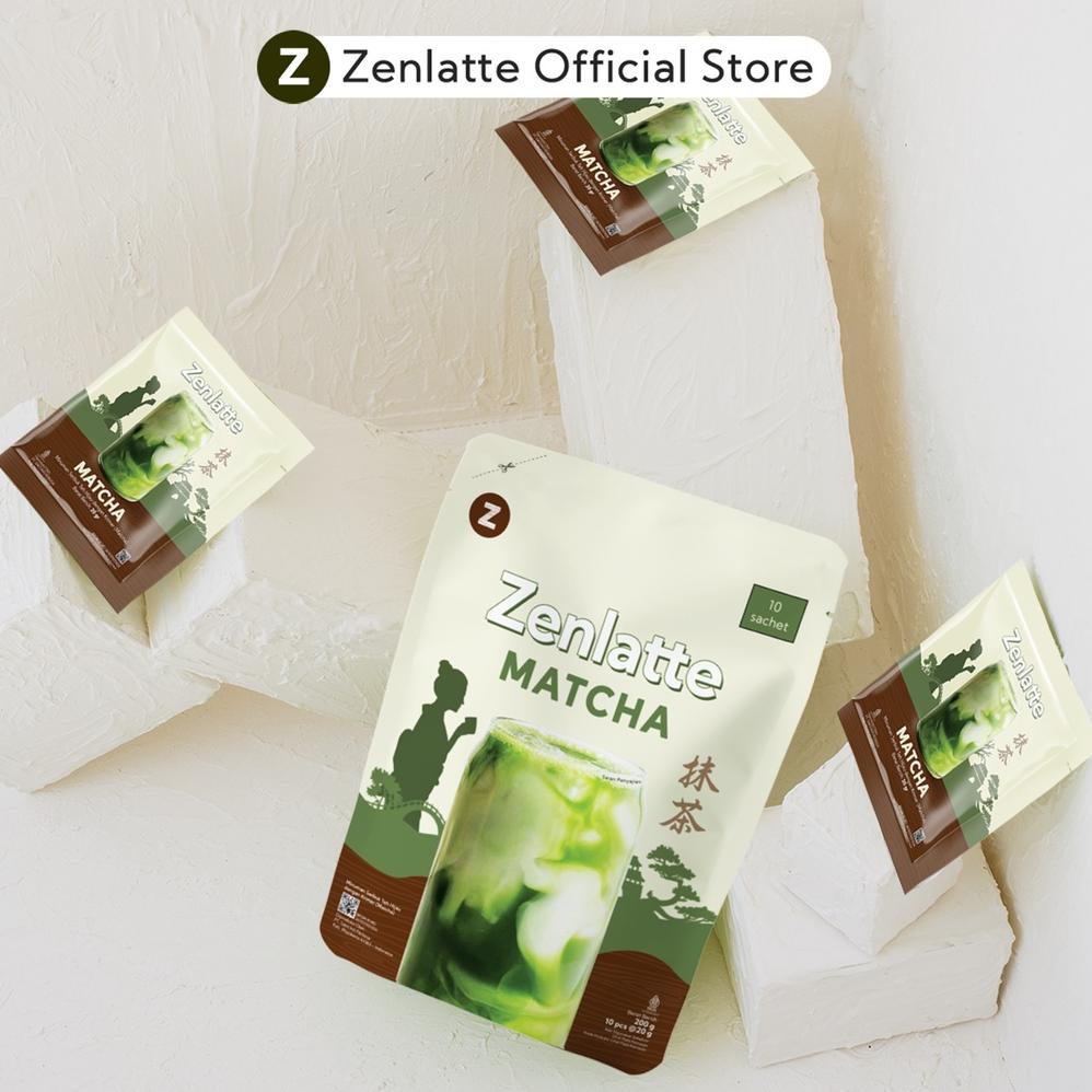 

Miliki - Zenlatte Matcha - Renceng / Pouch ,.