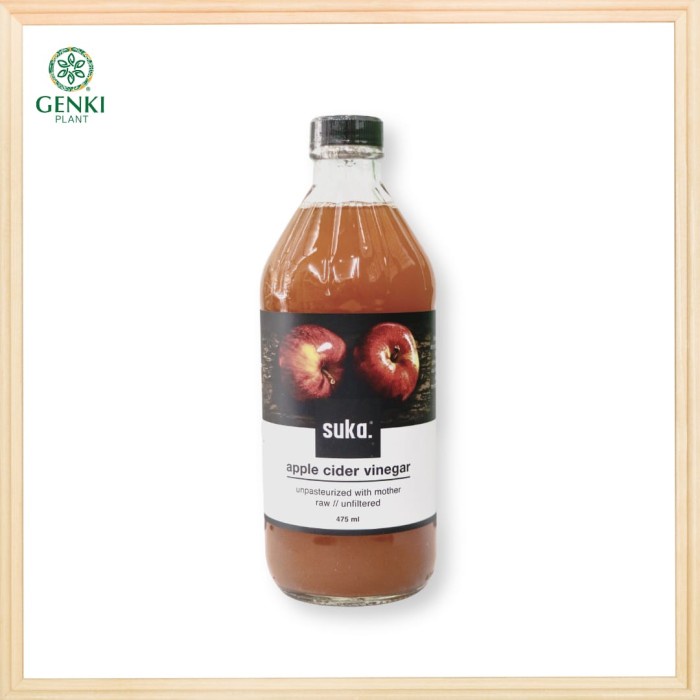 

Terlaris Suka Apple Cider Vinegar with Mother / Cuka Apel - 475 ml SALE