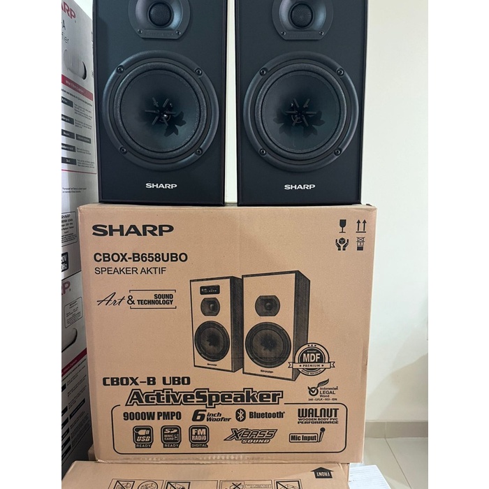 Ready SHARP Speaker Aktif CBOX-B658UBO / CBOX-658UBO