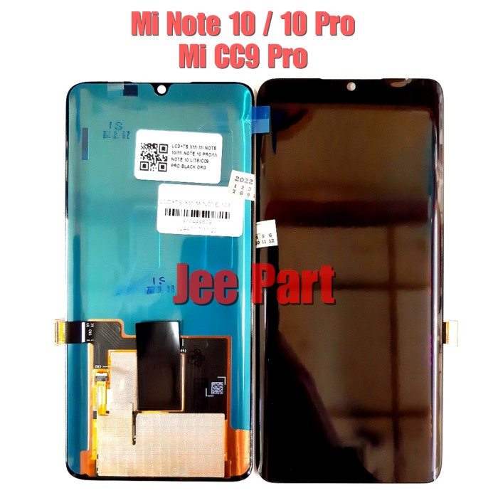 LCD TOUCHSCREEN XIAOMI MI NOTE 10 - MI NOTE 10 PRO