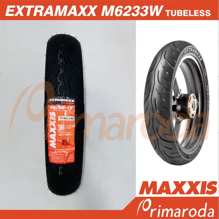 Ban motor MAXXIS Extramaxx 90/80 Ring 17 90/80-17 Tubeless