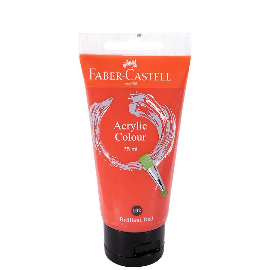 

CAT ACRYLIC FABER CASTELL 187521 AC CLR 75ML BRILIANT RED