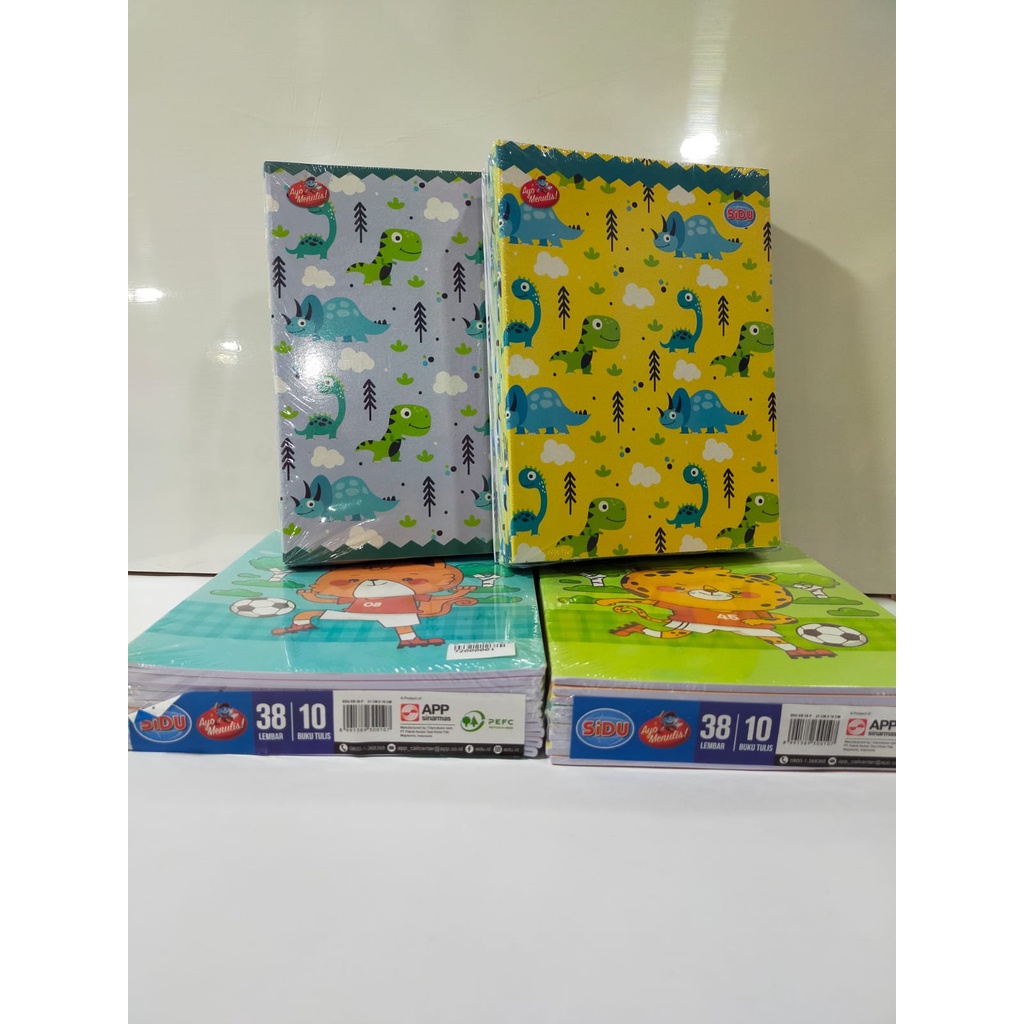 

BUKU TULIS SINAR DUNIA 38LEMBAR ISI 10PC