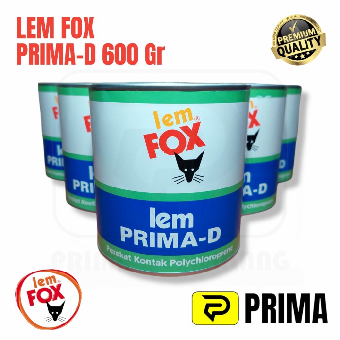 

Terbaru Lem Fox Prima D 600 Gr Kaleng Biru Promo Terlaris