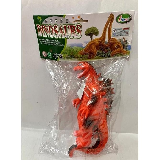 Mainan Anak laki laki Binatang Karet Super Dinosaur Godzilla