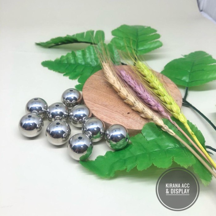 

450 gr Mote / Manik Chrome / Kilat CCB Bulat Silver