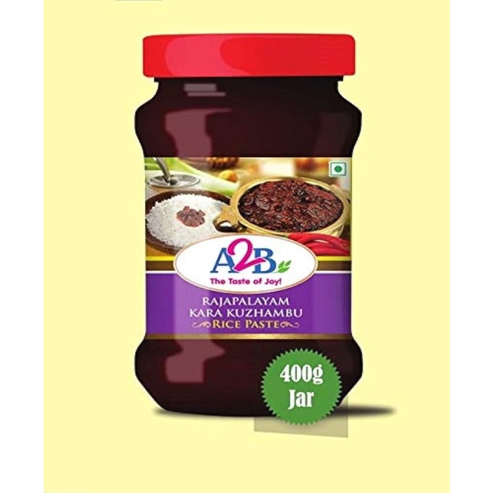 

paling diminati] A2B RAJAPALAYAM KARA KOZHAMBU THOKKU 400G