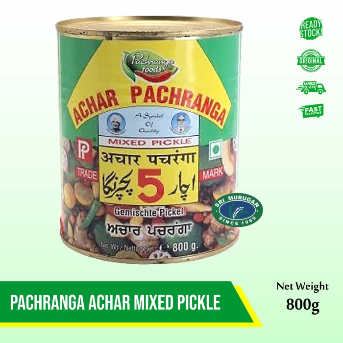 

>*>*>*>*] PACHRANGA ACHAR MIXED PICKLE 800 GM