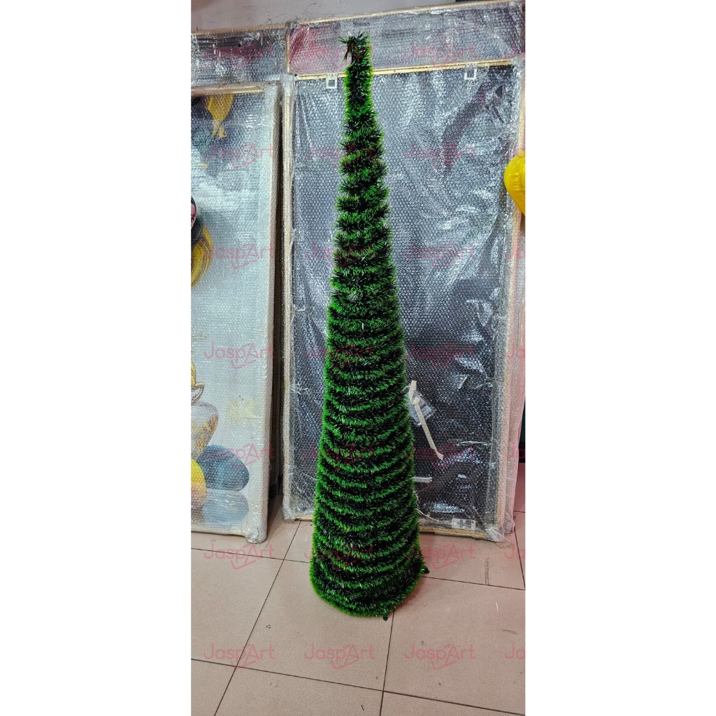 Pohon Natal slinger Portable Pohon Natal Christmas Tree Besar Pohon Cemara Dekorasi Hiasan 150 CM