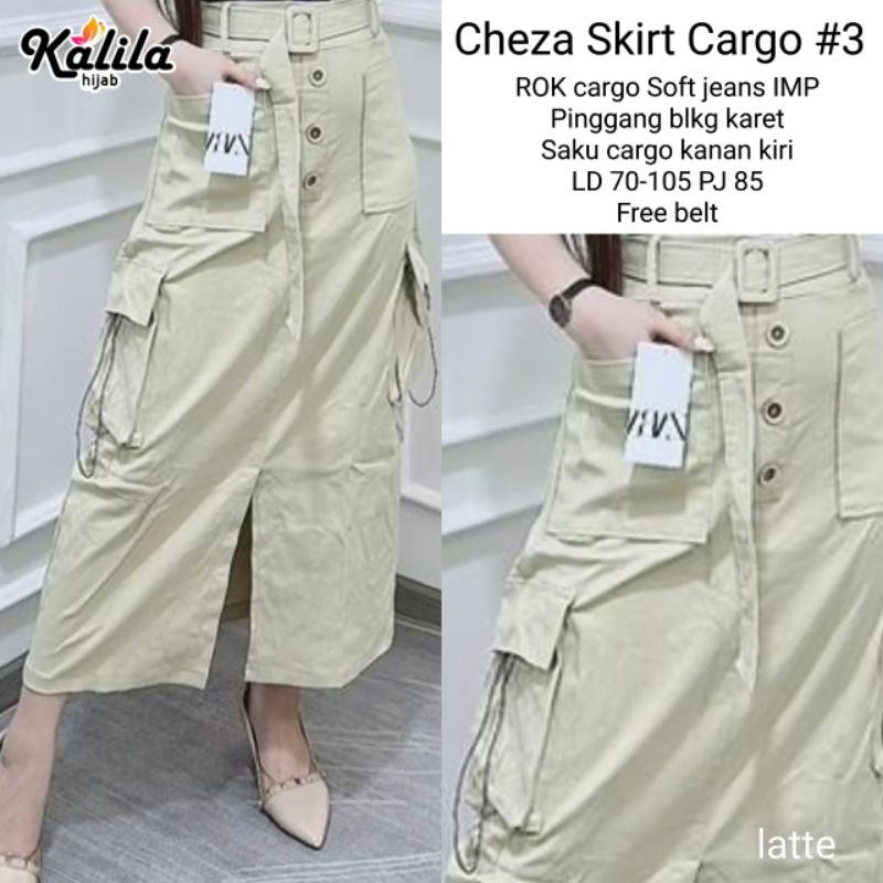 CHEZA SKIRT CARGO BY KALILA
