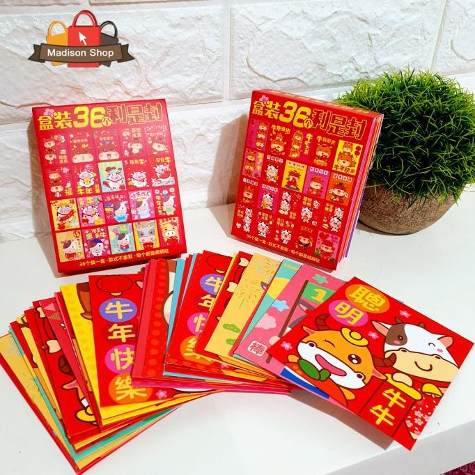

Angpao Kerbau Isi 36 Angpau Imlek Premium Tebal Ampau Sincia Murah Pengiriman Cepat