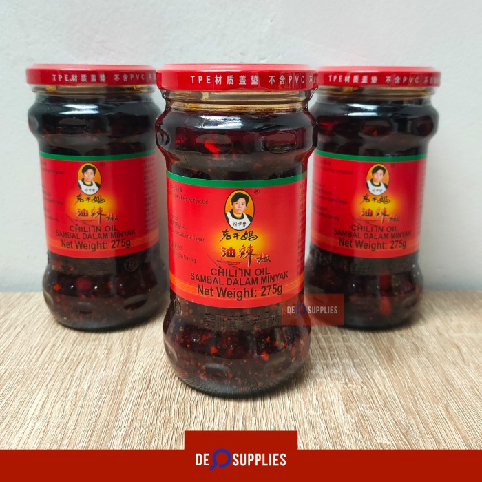 

Promo Laoganma Chili Oil 275Gr - Sambal Minyak Cabe Lao Gan Ma Hot Sichuan Terbaru