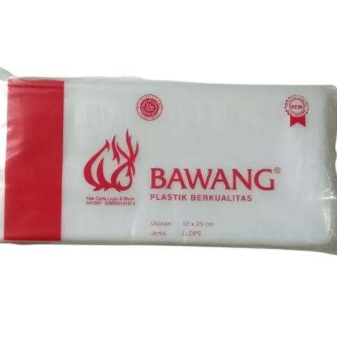 

{{{{}}] PLASTIK PE BAWANG 12X25 (1/2 KG) (Pack)