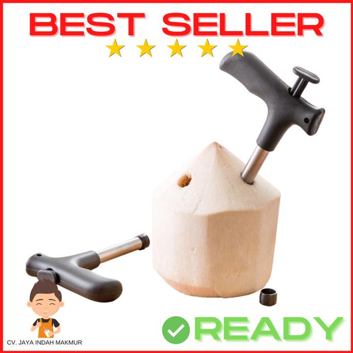 

paling diminati] Pembolong Batok Kelapa Alat Pembuka Pelubang Coconut Opener Stainless