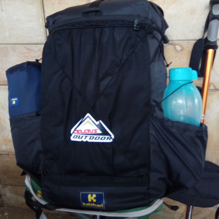 {Shop} Tas Backpack Semikeril Ultralight KALAHARI not Osprey Uttara Pelvoux - Hitam Limited