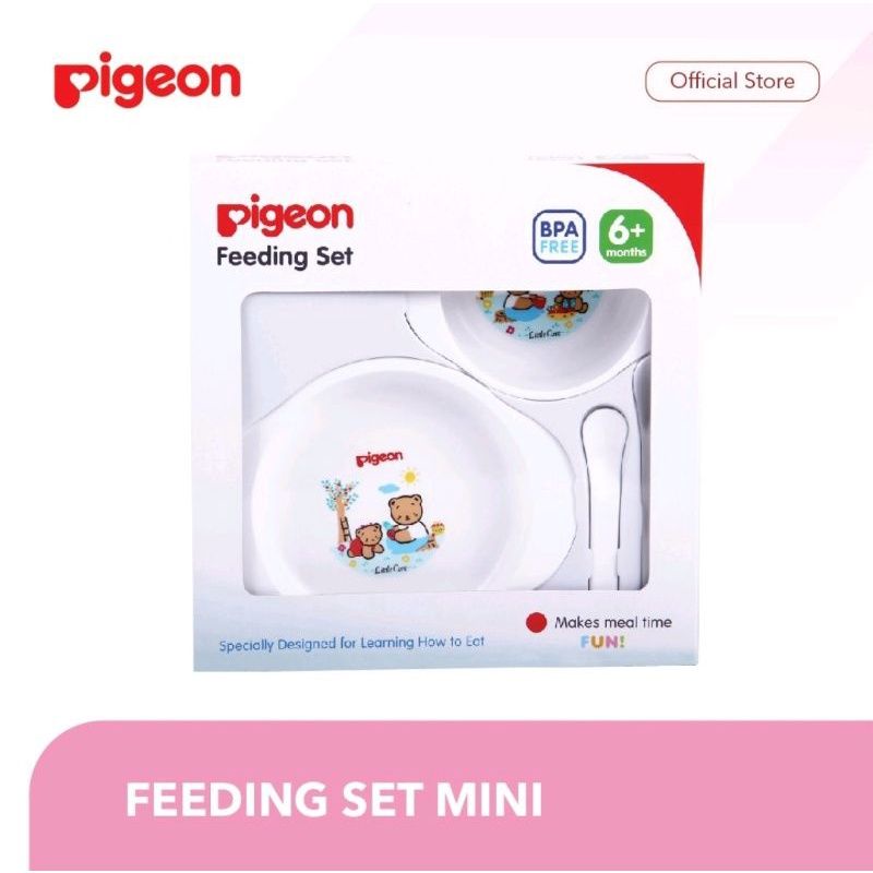 Pigeon Feeding Set / Perlengkapan Makan Bayi
