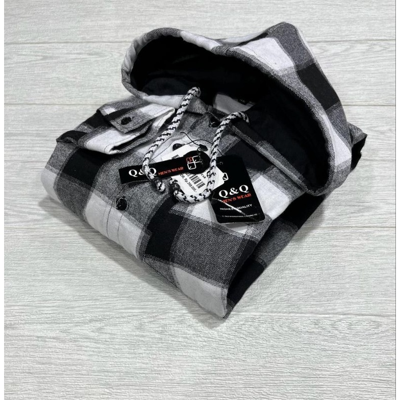 KEMEJA PRIA  / PREMIUM /KOTAK HODIE /PAKE KUPLUK/ TOPI/TANGAN PANJANG PREMIUM
