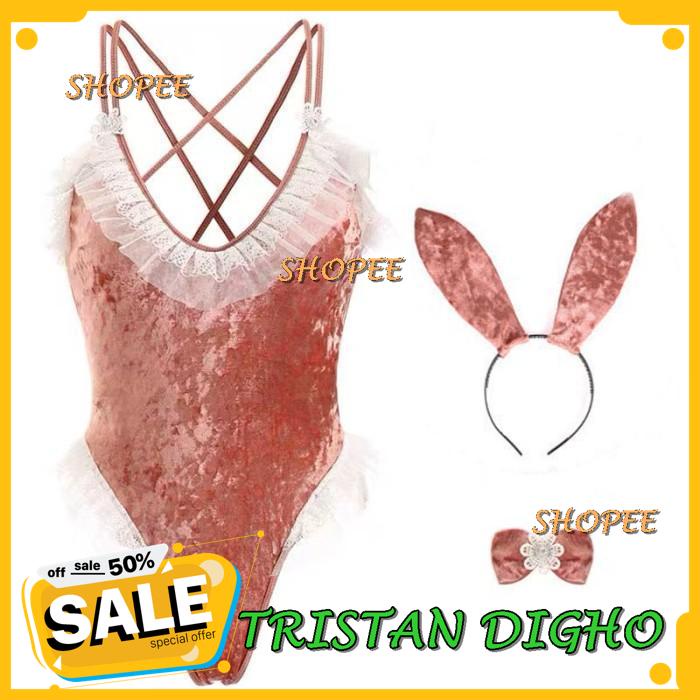 LINGERIE SEXY CELANA KETAT KELINCI LUCU SET COSPLAY LINGERIE A / LINGERIE SEXY CELANA KETAT KELINCI 