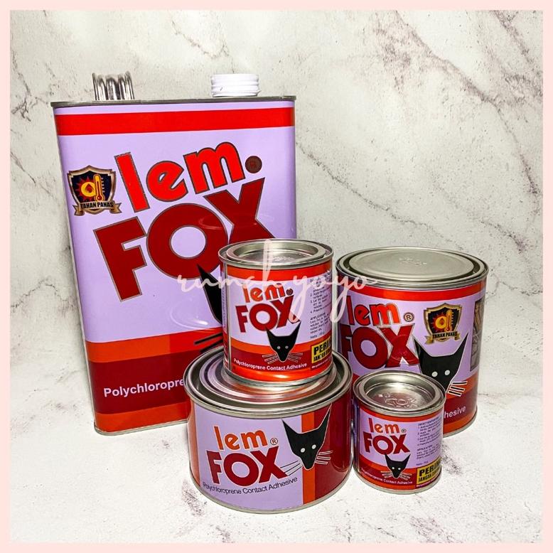 

Terlaris Lem Fox 300 cc / 300 gram || Lem Kuning Kaleng