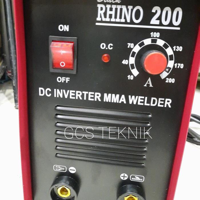 Mesin Las Travolas Inverter Rhino 200 Ampere