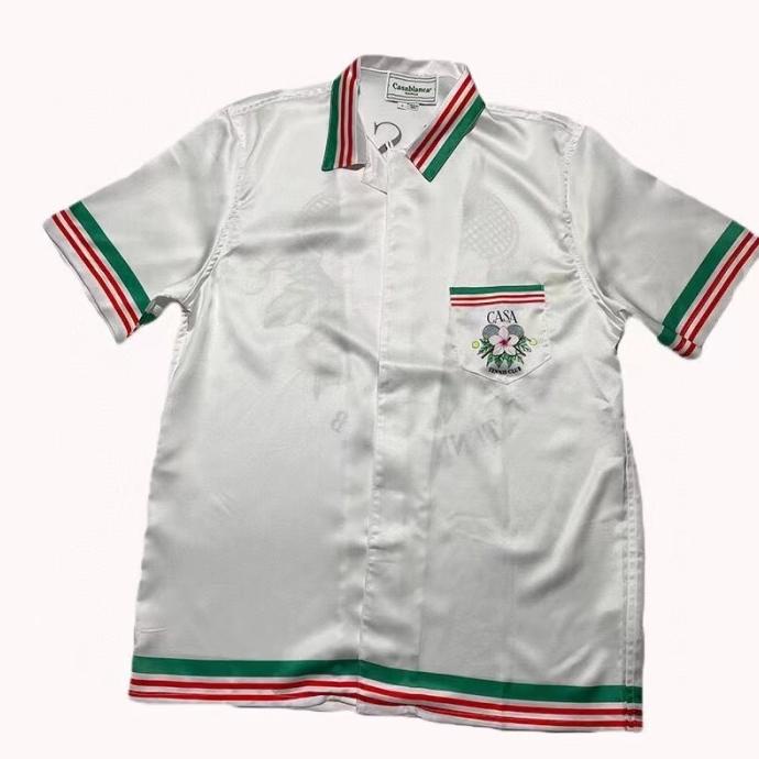 Casablanca Tennis Club Satin Shirt Original