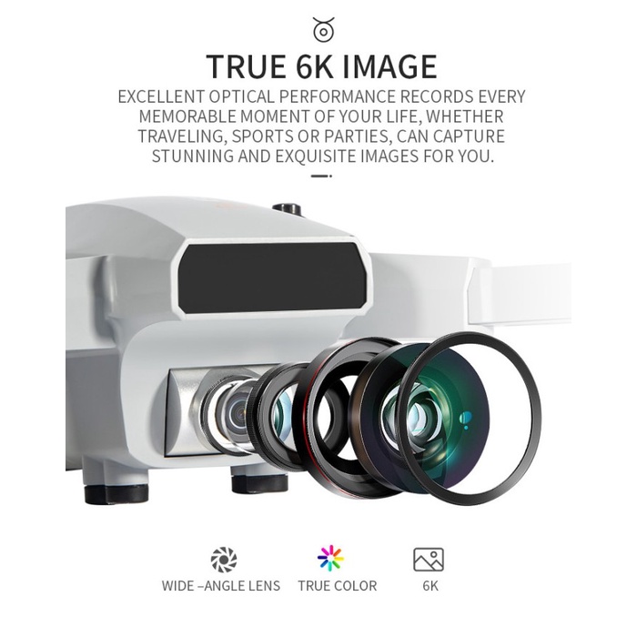 Drone Jjrc X16 5G Wifi Gps Drone Foldable Fpv 6K Camera Quadcopter