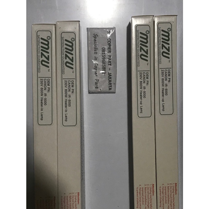 [New Ori] Heater Lamp - Ir 5000 / Ir 6000 - 220V - Mizu Up  Lo Limited