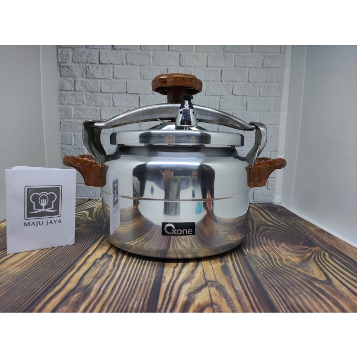 [Ori] Oxone Presto Alupress Aluminium Pressure Cooker Panci 4 Liter Ox-2004 Bisa Gojek