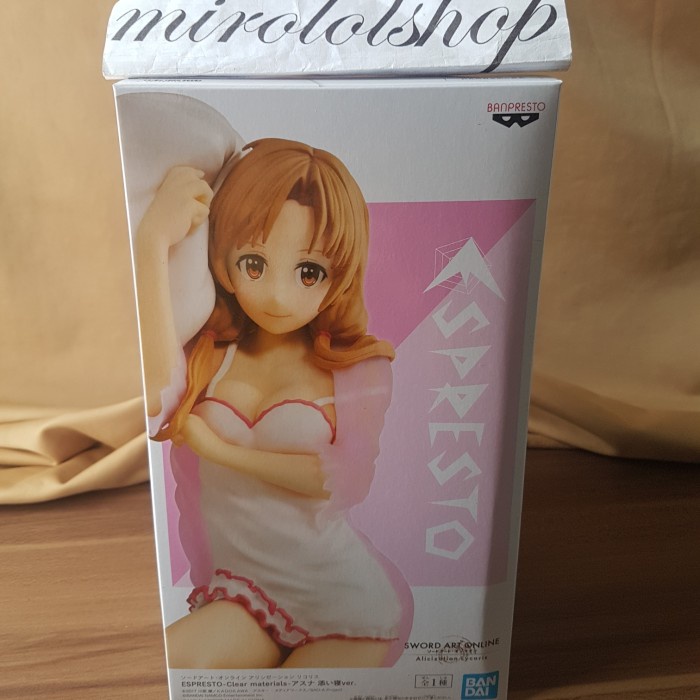 [Original] Espresto Clear Materials Asuna Sao Banpresto Berkualitas