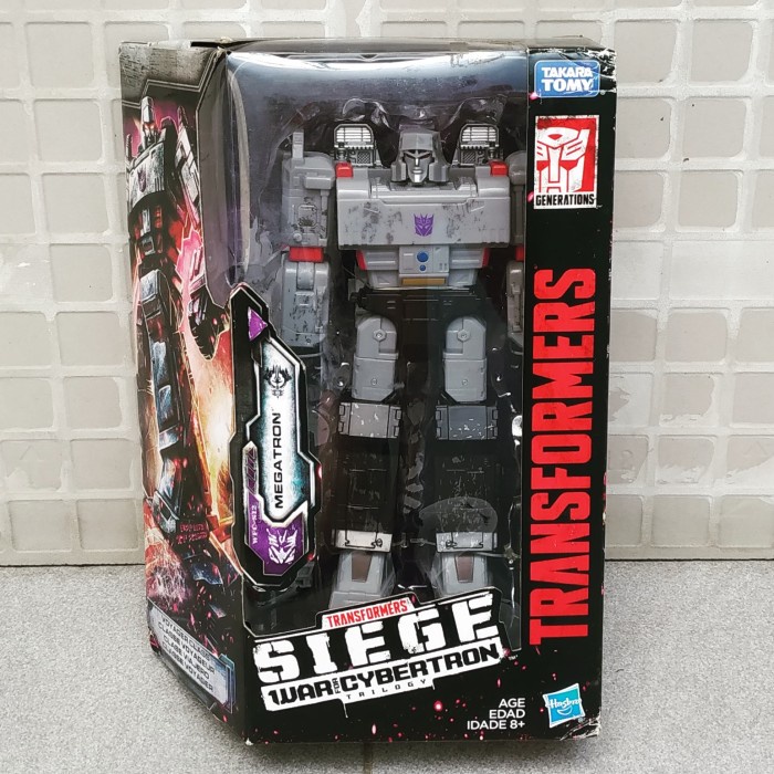 ✅Baru Hasbro Transformers Wfc Siege Megatron Voyager Class War For Cybertron Bisa Sameday