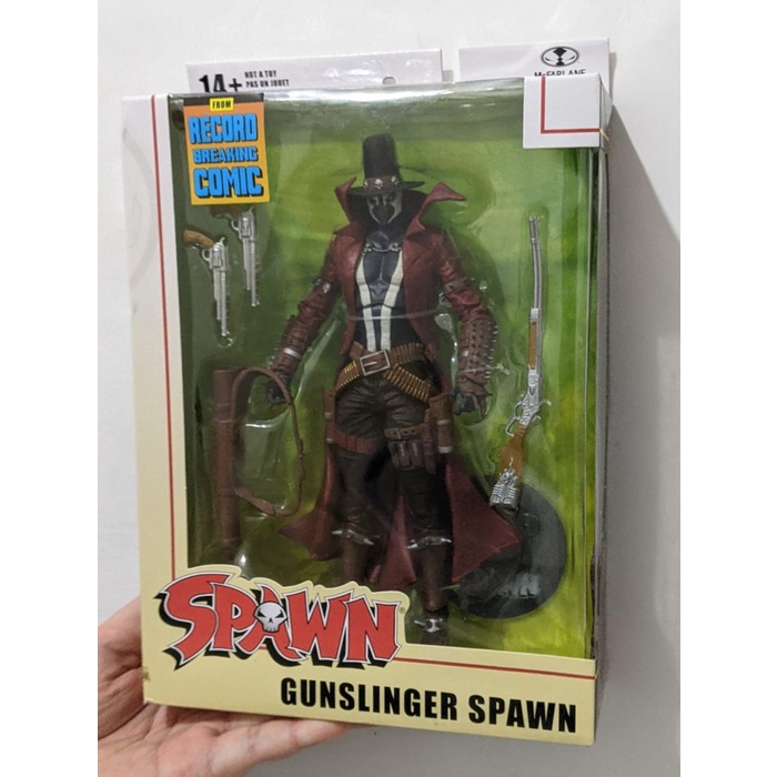 ✅Baru Mcfarlane Toys Deluxe Spawn - Gunslinger Spawn Misb Bisa Sameday