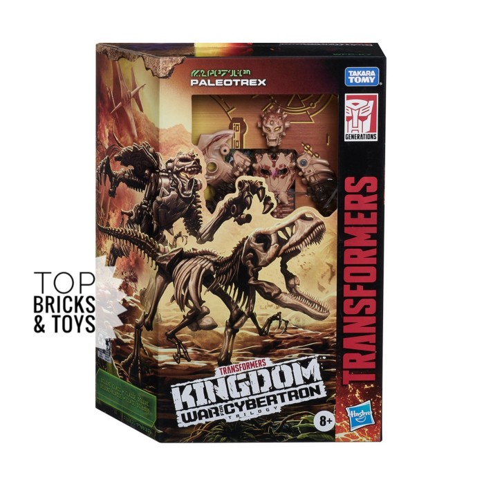 ✅Baru Hasbro Transformers Wfc Kingdom Deluxe Wfc-K7 Paleotrex Terbaru