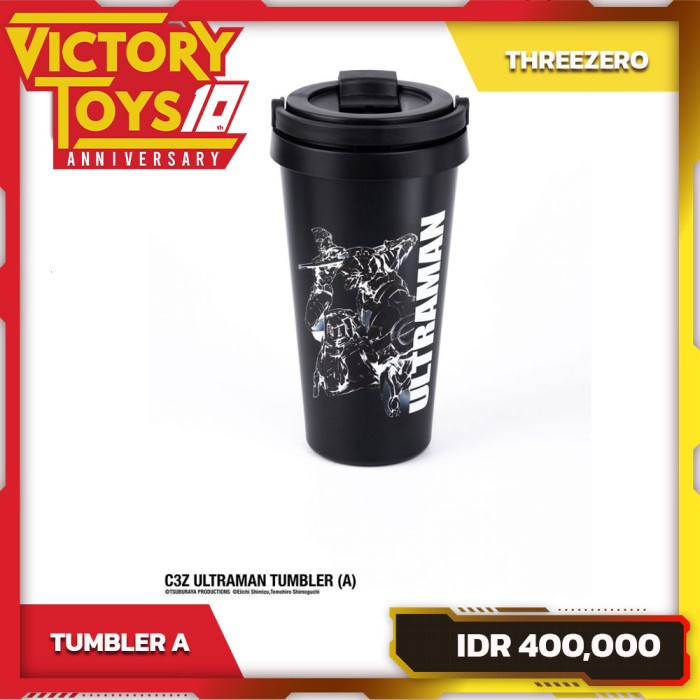 ✅Baru C3Z Ultraman Tumbler A By Threezero Bisa Sameday