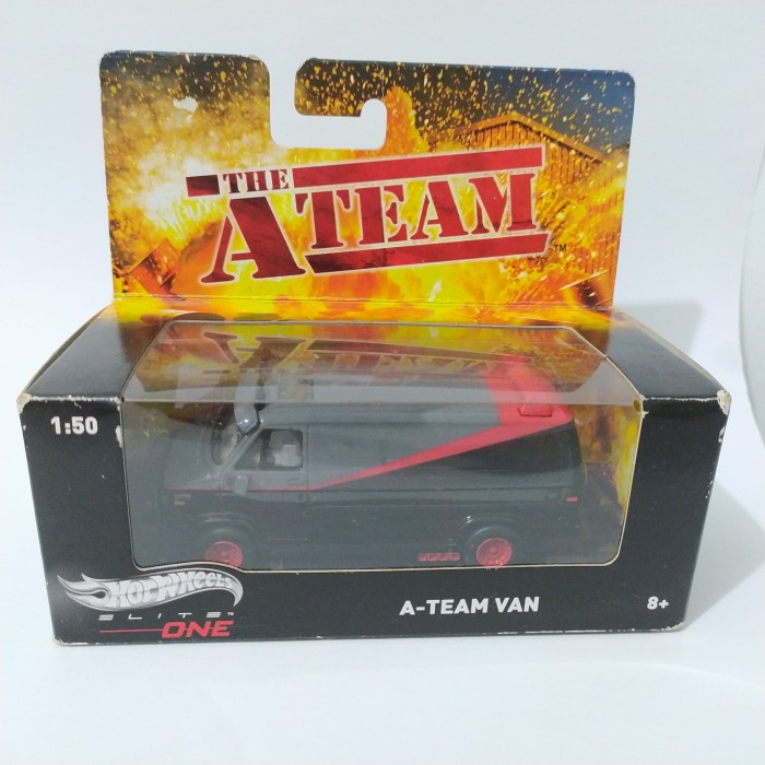 ✅COD Hot Wheels A Team Van - Hot Wheels Elite One Skala 1:50 Terbaru
