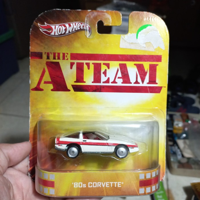 ✅COD Hotwheels The A Team Corvette 80'S Terbatas