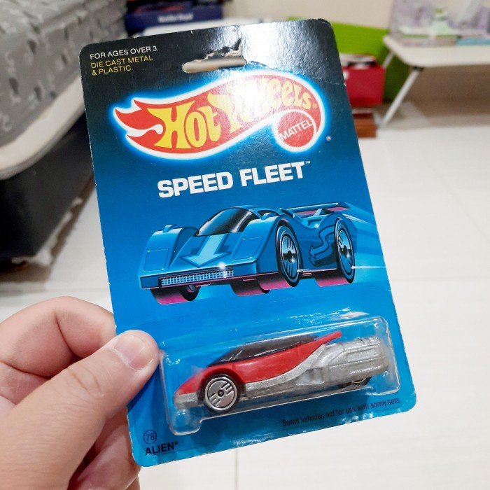 ✅COD Hot Wheels Speed Fleet Alien Diskon