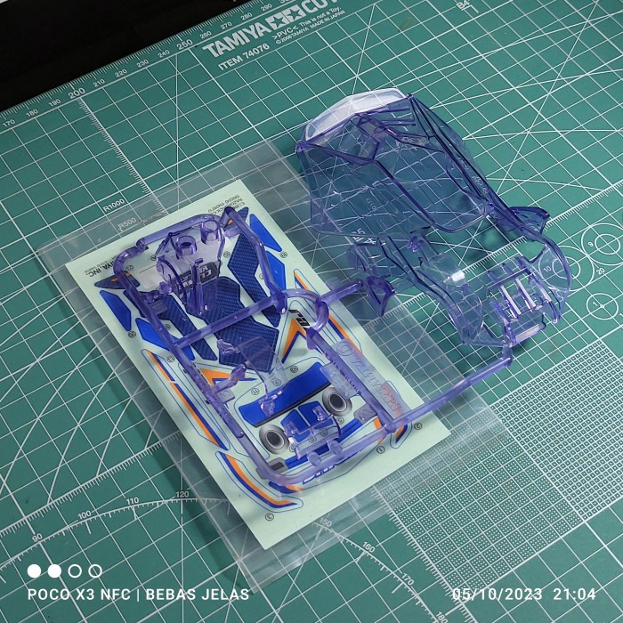 ✅COD Tamiya Razorback Clear Violet Body Set Fma Chassis Diskon