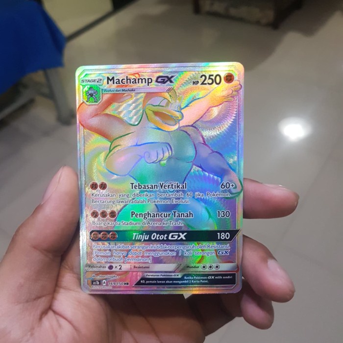 ✅New Kartu Pokemon Machamp Gx-Hr Diskon