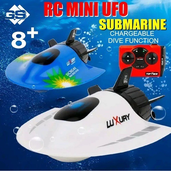 MAINAN RC KAPAL SELAM MINI SUBMARINE / MAINAN KAPAL SELAM TERMURAH