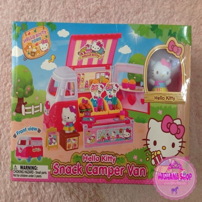 ✅New Hello Kitty Snack Camper Van Terbatas