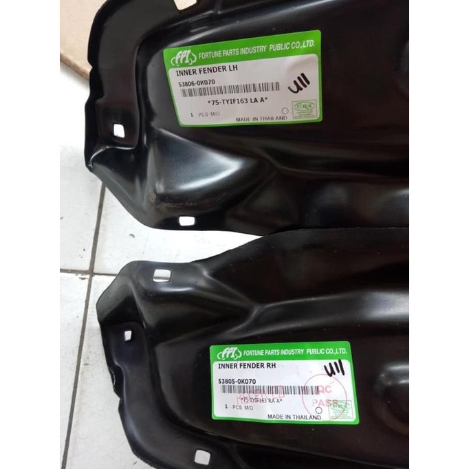 Liner Fender Depan Innova 2005-2015