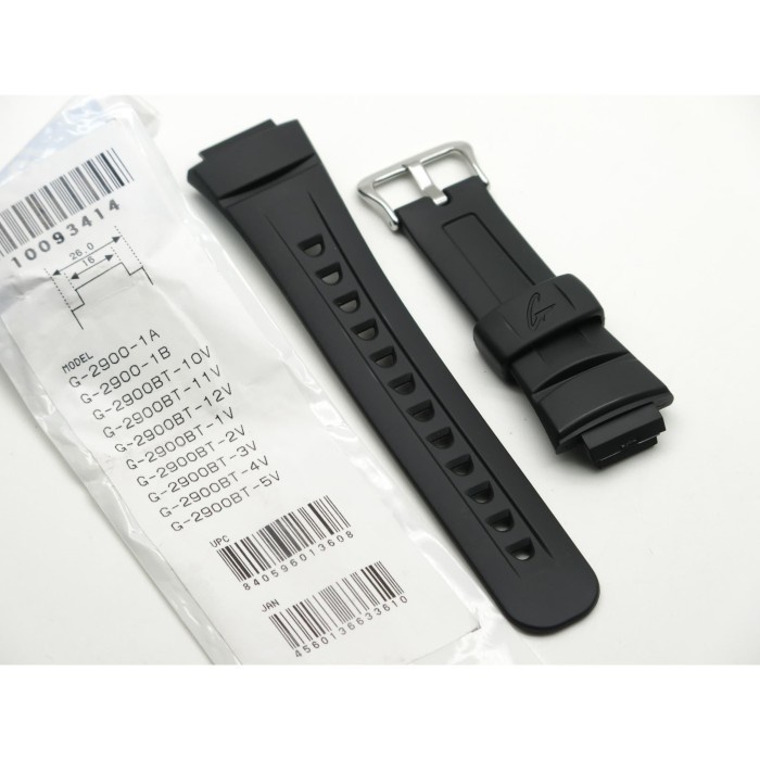 ✅Ori Tali Strap Casio G-Shock Original G-2900-1A G-2900Bt Bisa Gojek