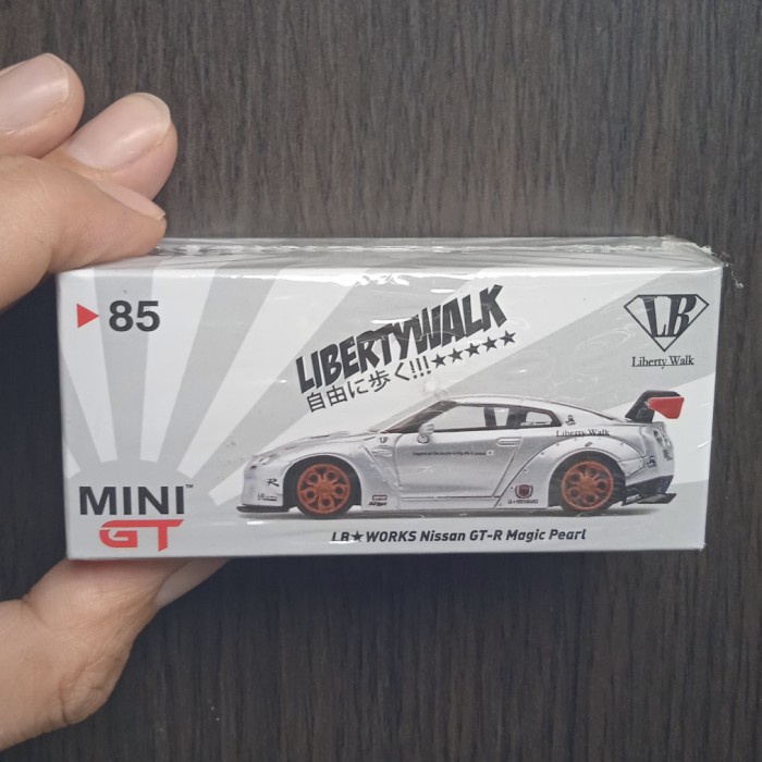 ✅COD Mini Gt Nissan Gtr R35 Magic Pearl Terbatas